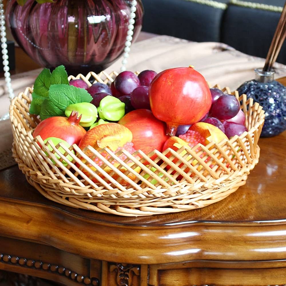 Amazon.com: Uonlytech 1pc Willow Woven Storage Basket for